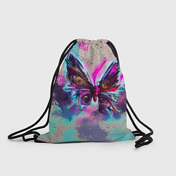 Рюкзак-мешок Бабочка в стиле стимпанк, цвет: 3D-принт