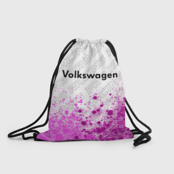 Рюкзак-мешок Volkswagen pro racing: символ сверху, цвет: 3D-принт