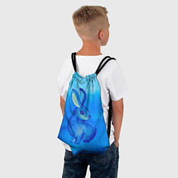 Рюкзак-мешок Водяной кролик символ 2023, цвет: 3D-принт — фото 2