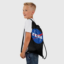 Рюкзак-мешок Гена Наса космос, цвет: 3D-принт — фото 2