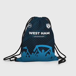 Рюкзак-мешок West Ham legendary форма фанатов, цвет: 3D-принт