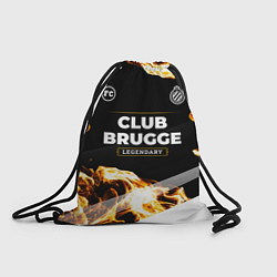 Рюкзак-мешок Club Brugge legendary sport fire, цвет: 3D-принт