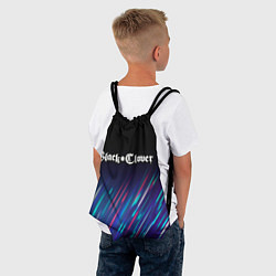 Рюкзак-мешок Black Clover stream, цвет: 3D-принт — фото 2