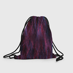 Рюкзак-мешок Сине-красный мех, цвет: 3D-принт
