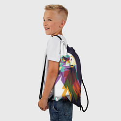 Рюкзак-мешок Орел-птица гордая, цвет: 3D-принт — фото 2