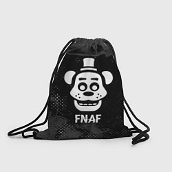 Рюкзак-мешок FNAF glitch на темном фоне, цвет: 3D-принт
