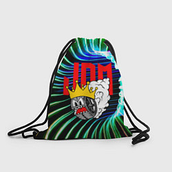 Рюкзак-мешок JDM - crazy wheel - crown, цвет: 3D-принт
