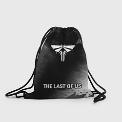 Мешок для обуви The Last Of Us glitch на темном фоне: символ, надп
