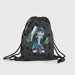 Рюкзак-мешок Minecraft - character - video game, цвет: 3D-принт