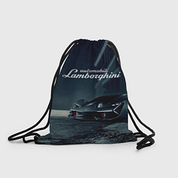 Рюкзак-мешок Lamborghini - power - Italy, цвет: 3D-принт
