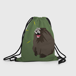 Рюкзак-мешок Крик бобра мем, цвет: 3D-принт