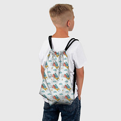 Рюкзак-мешок Супер-заяц, цвет: 3D-принт — фото 2