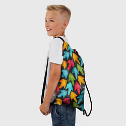 Рюкзак-мешок Разноцветные стрелы, цвет: 3D-принт — фото 2