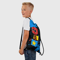 Рюкзак-мешок Бокси Бу: персонаж Поппи Плейтайм, цвет: 3D-принт — фото 2