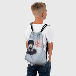 Рюкзак-мешок Энид и Венсдей, цвет: 3D-принт — фото 2