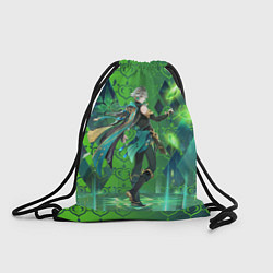 Рюкзак-мешок Аль-Хайтам Геншин Импакт, цвет: 3D-принт