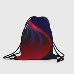 Рюкзак-мешок Красные и синие щупальца, цвет: 3D-принт
