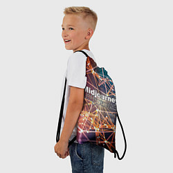 Рюкзак-мешок Midjourney neuronet, цвет: 3D-принт — фото 2