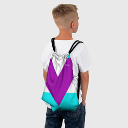 Рюкзак-мешок В ретро стиле FIRM, цвет: 3D-принт — фото 2