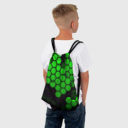 Рюкзак-мешок Майнкрафт текстура, цвет: 3D-принт — фото 2