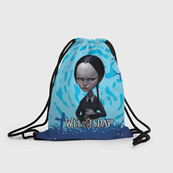 Рюкзак-мешок Уэнсдэй с ядом, цвет: 3D-принт