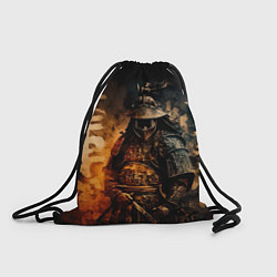Рюкзак-мешок Самурай в тумане, цвет: 3D-принт