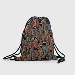 Рюкзак-мешок Камуфляж из слона, цвет: 3D-принт