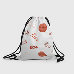 Рюкзак-мешок Поцелуйчики, цвет: 3D-принт