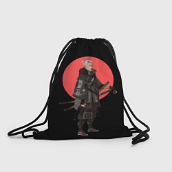 Рюкзак-мешок The Witcher Геральт самурай, цвет: 3D-принт