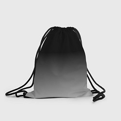 Рюкзак-мешок От черного к белому, цвет: 3D-принт
