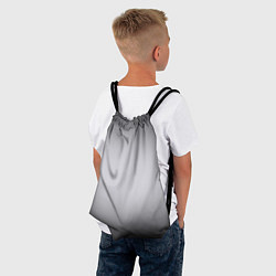 Рюкзак-мешок Серебристый градиент, цвет: 3D-принт — фото 2