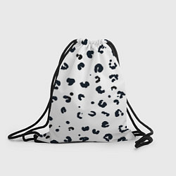 Рюкзак-мешок Снежный барсик, цвет: 3D-принт