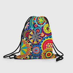 Рюкзак-мешок Психоделика калейдоскоп, цвет: 3D-принт