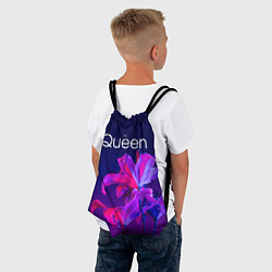 Рюкзак-мешок The Queen Королева и цветы, цвет: 3D-принт — фото 2
