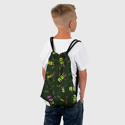 Рюкзак-мешок ABC, цвет: 3D-принт — фото 2