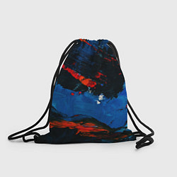 Рюкзак-мешок Краска гуашь, цвет: 3D-принт