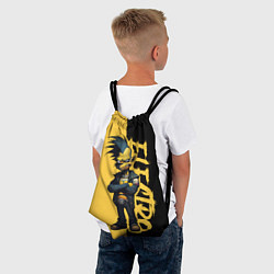 Рюкзак-мешок Панк рокер Simpson, цвет: 3D-принт — фото 2