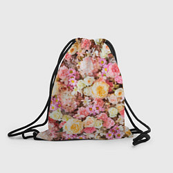 Рюкзак-мешок Тысяча цветов, цвет: 3D-принт