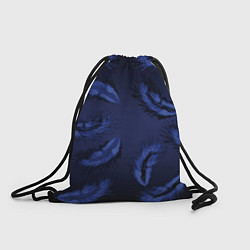 Рюкзак-мешок Пёрышки, цвет: 3D-принт
