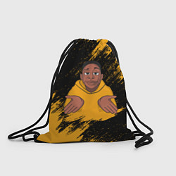 Рюкзак-мешок Хаби Лейм - мем, цвет: 3D-принт