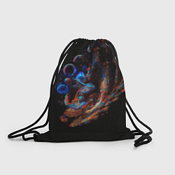 Рюкзак-мешок Космический дракон, цвет: 3D-принт