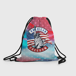 Рюкзак-мешок American freedom, цвет: 3D-принт