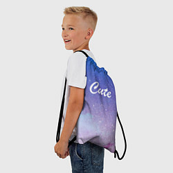 Рюкзак-мешок Space Cute, цвет: 3D-принт — фото 2