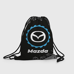Мешок для обуви Mazda в стиле Top Gear со следами шин на фоне