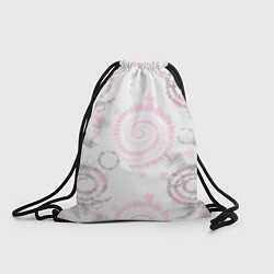 Рюкзак-мешок Тай дай пудровый, цвет: 3D-принт