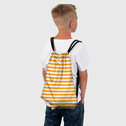 Рюкзак-мешок Тельняшка оранжевая МЧС, цвет: 3D-принт — фото 2