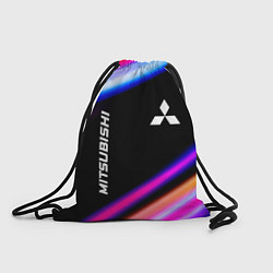 Рюкзак-мешок Mitsubishi speed lights, цвет: 3D-принт