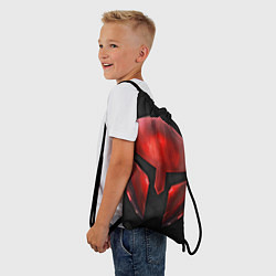 Рюкзак-мешок Red Gladiator, цвет: 3D-принт — фото 2