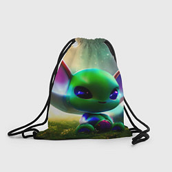 Рюкзак-мешок Крошка инопланетянин, цвет: 3D-принт
