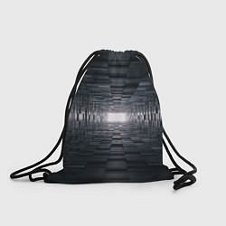 Рюкзак-мешок Тёмная геометрия, цвет: 3D-принт